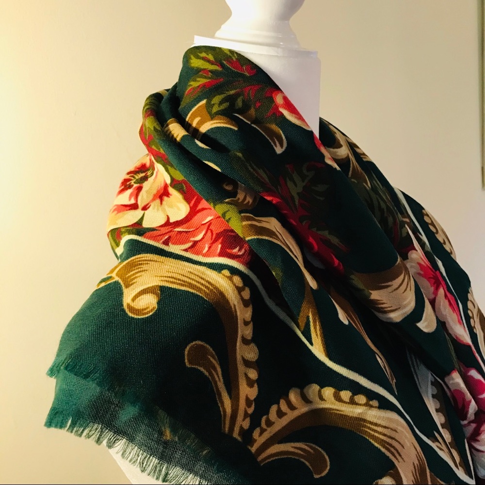 Rose and Gold Scarf